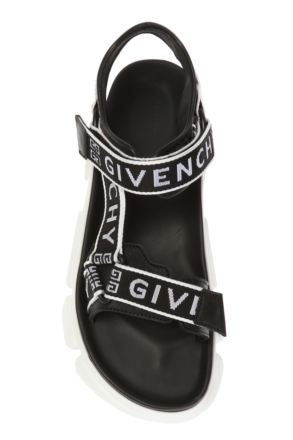 Logo ankle discount strap sandal givenchy